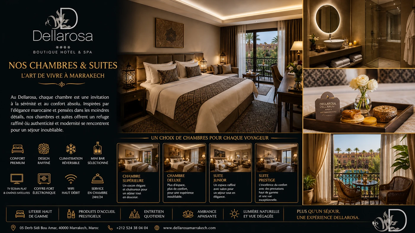 Dellarosa rooms and suites interactive TV screen