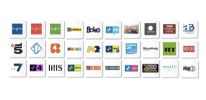 RISTV Sample TV Channel List and Logos